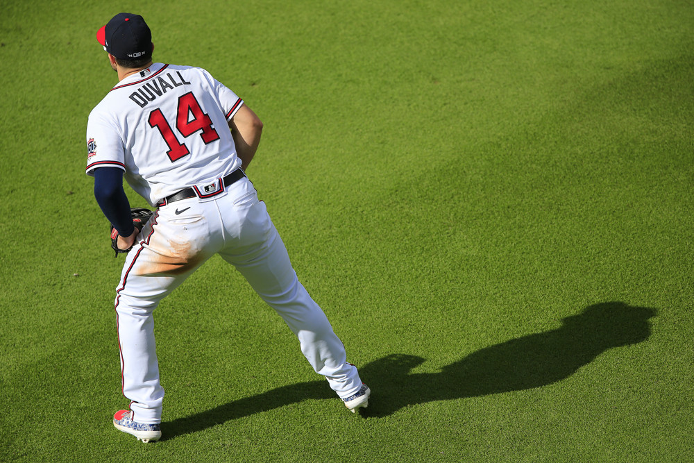Braves outfielder Adam Duvall on the change he needs to make at