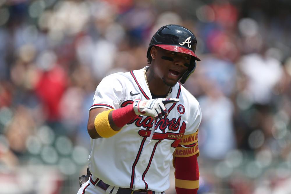 Predicting the 2023 stats of each Braves player Ronald Acuña Jr.