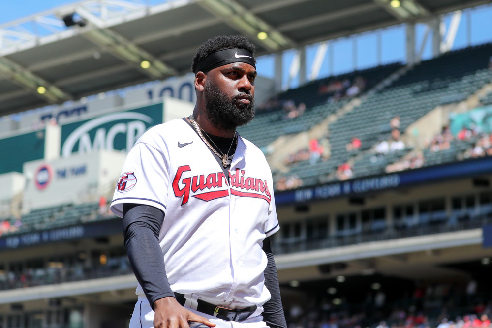 Did the Guardians and Padres talk about another Franmil Reyes