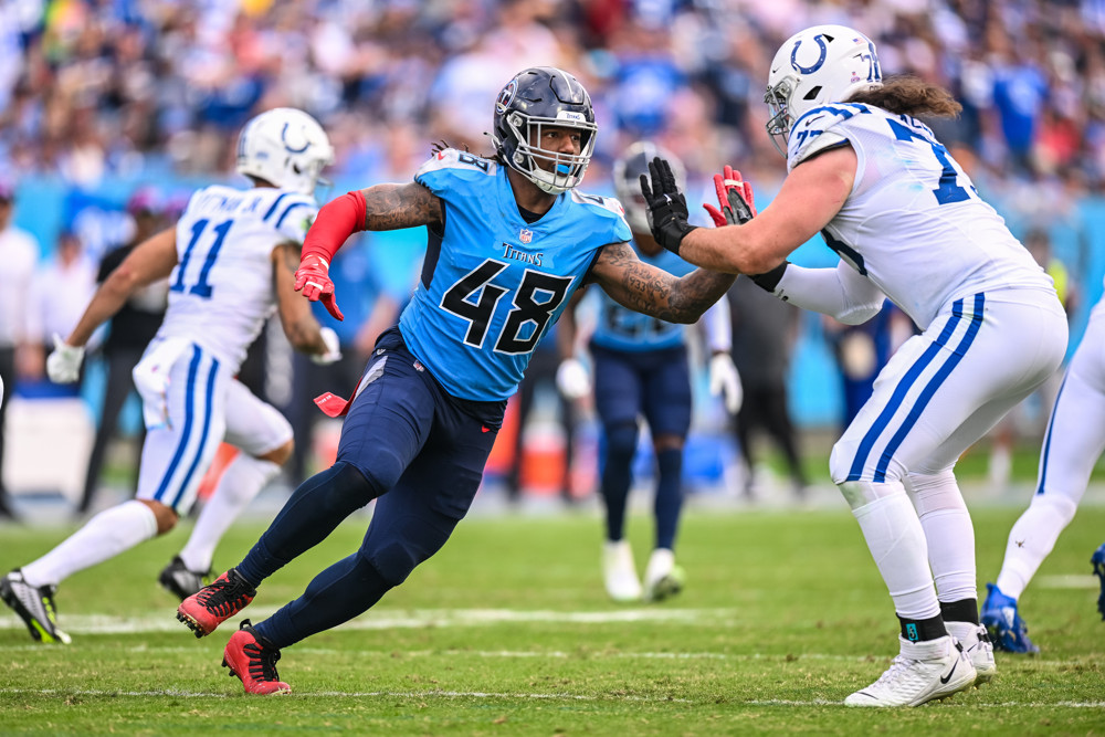 Tennessee Titans officially release veteran OLB Bud Dupree