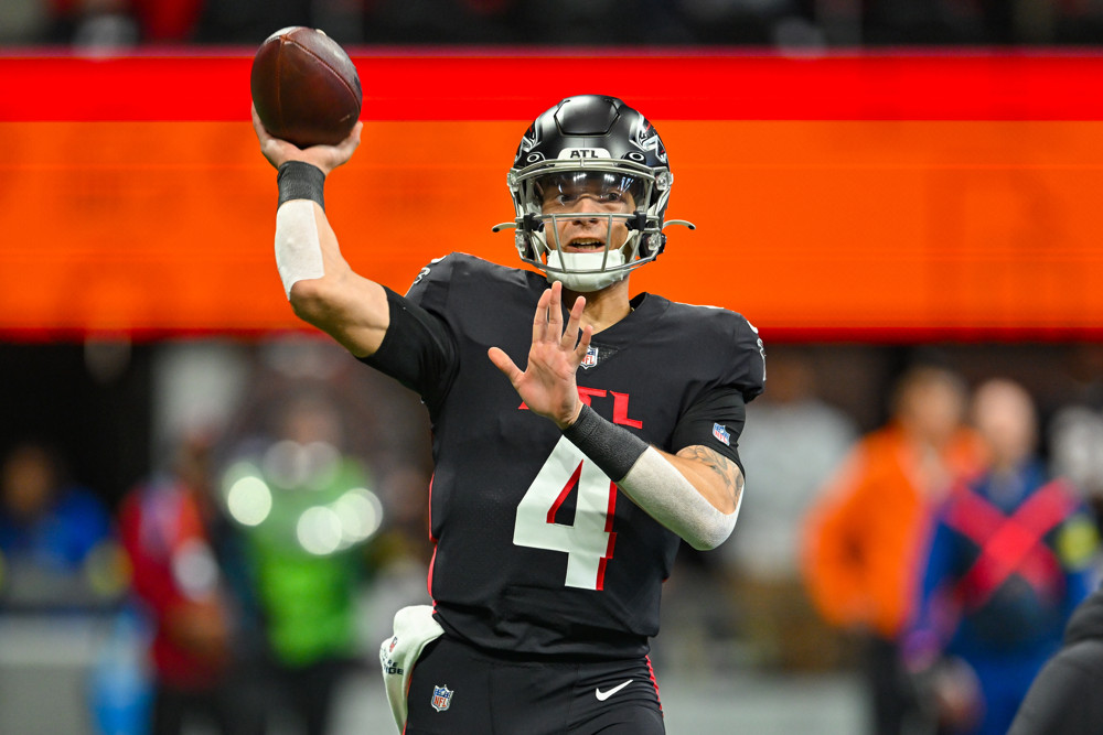 Ridder poised on final drive, feels confident as Falcons' QB