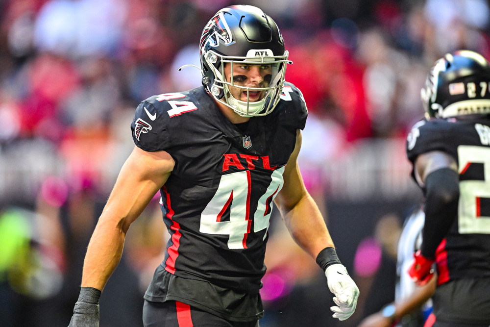 Troy Andersen suffers serious injury in Atlanta Falcons loss