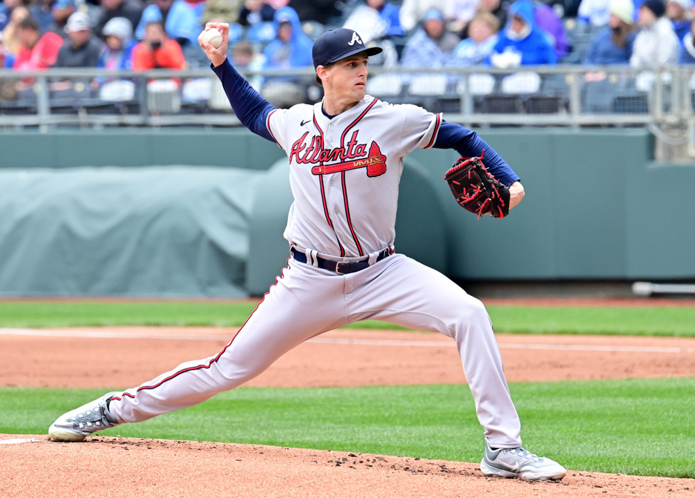 April 09, 2022: Atlanta Braves pitcher Will Smith delivers a pitch